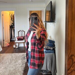 Classic Red and Black Flannel